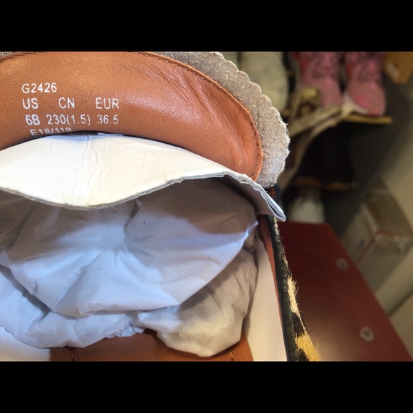 Coach Putnam Loafer Leopard Print Real Calf Hair. - Picture 8 of 14